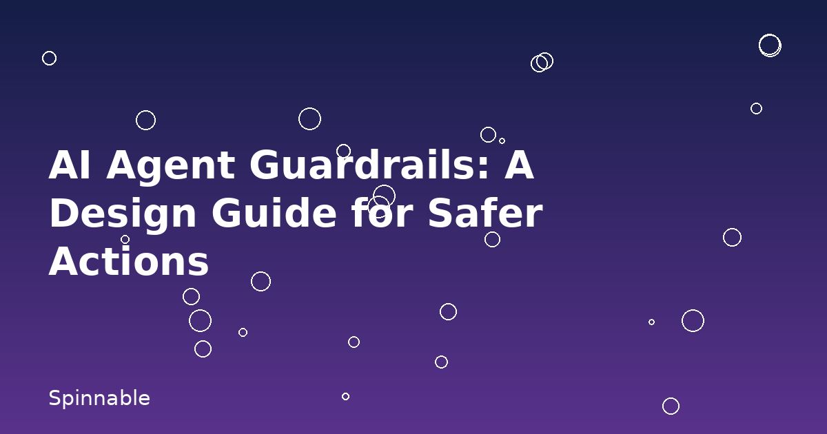 Architectural diagram showing multi-layer security guardrails protecting an AI agent execution environment.