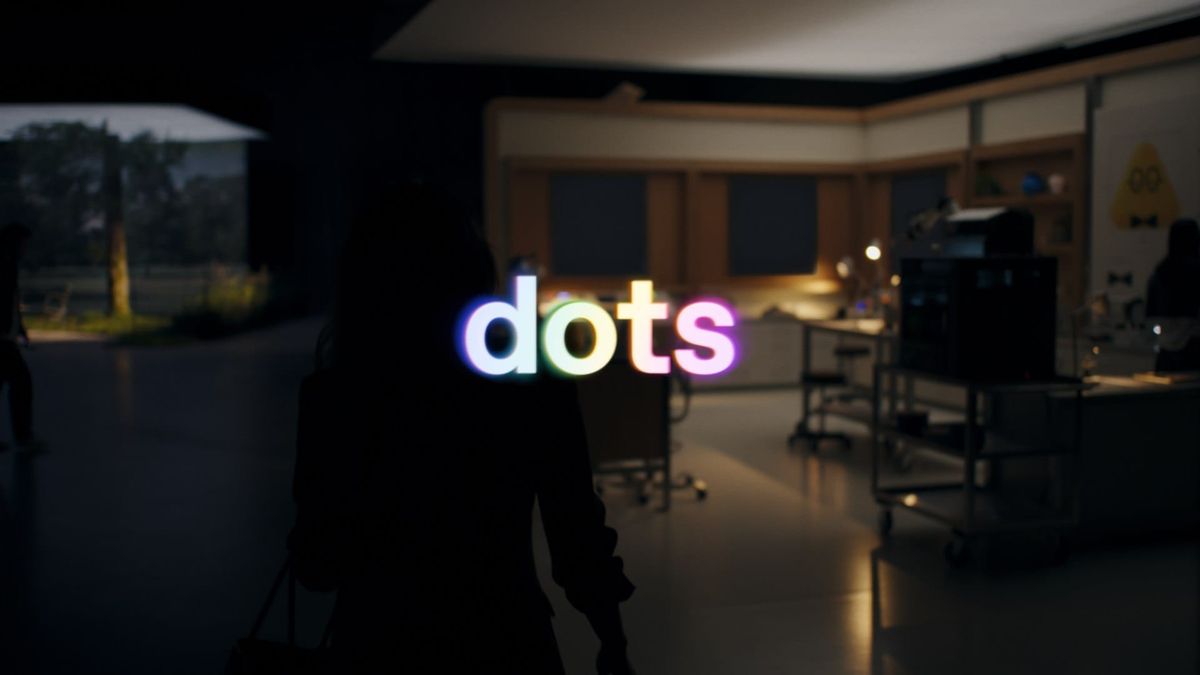OpenAI's official Introducing dots launch film poster