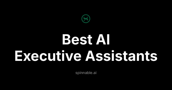 Comparison of 12 best AI executive assistants in 2026 - social share image