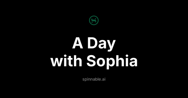A Day with Sophia — How a Director of Innovation Works with His AI Worker