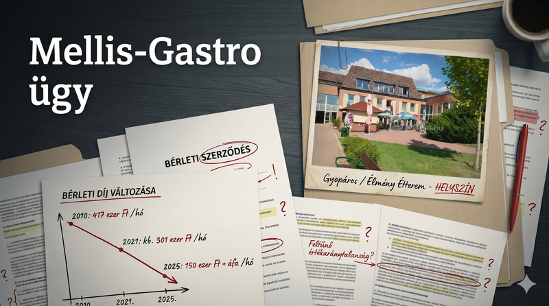 A Mellis-Gastro ügy: a bérleti díj, amely nem emelkedett, hanem csökkent