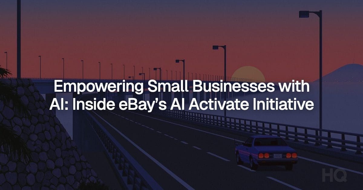 Empowering Small Businesses with AI: Inside eBay’s AI Activate Initiative