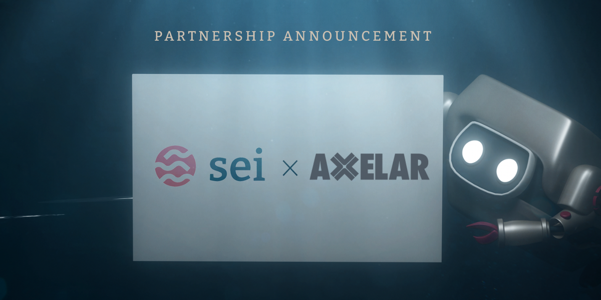 Sei has partnered with Axelar Network to enable cross-chain messaging for DeFi on Cosmos