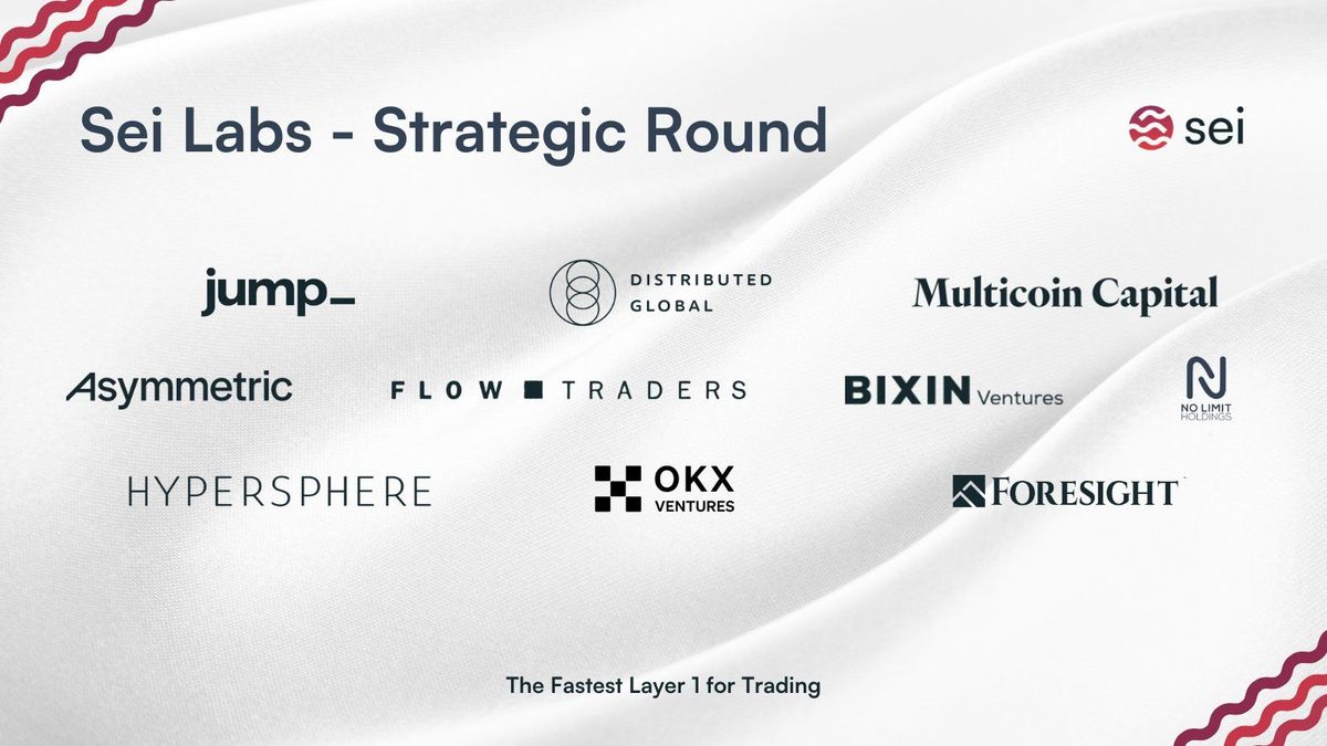 Sei Labs Raises $30M to Build the Layer 1 for Trading