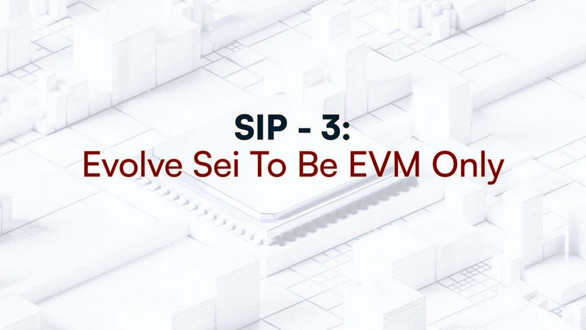 Sei Labs Proposes EVM-Only Architecture in Recently Launched Governance Framework