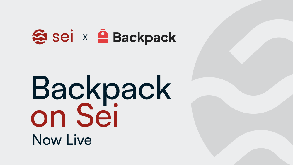 Backpack Exchange and Wallet Integrates Sei Network