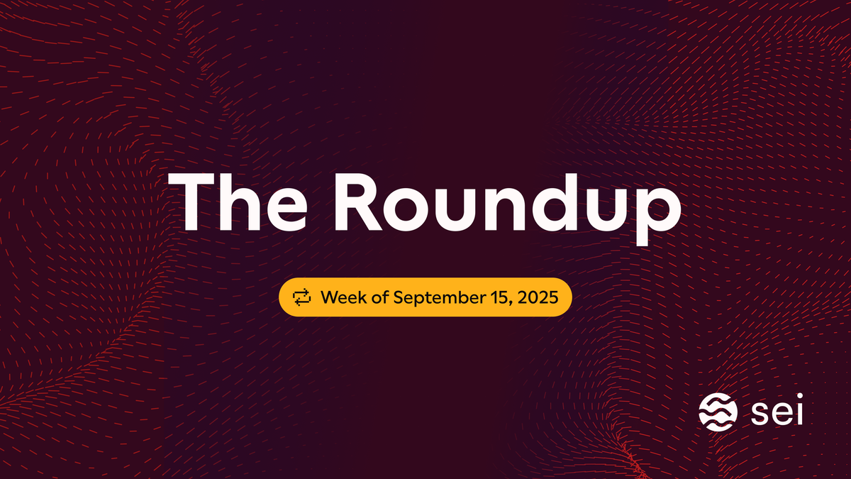 The Roundup: Week of September 15, 2025