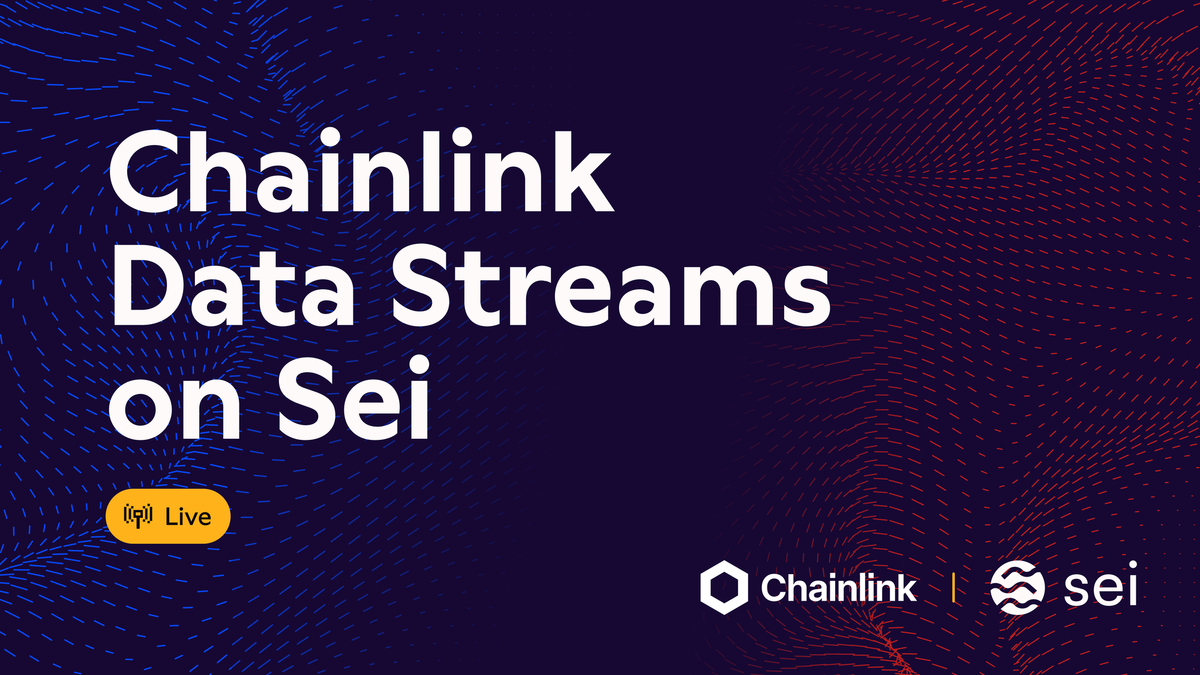Chainlink Data Streams Launches on Sei as Preferred Oracle Infrastructure