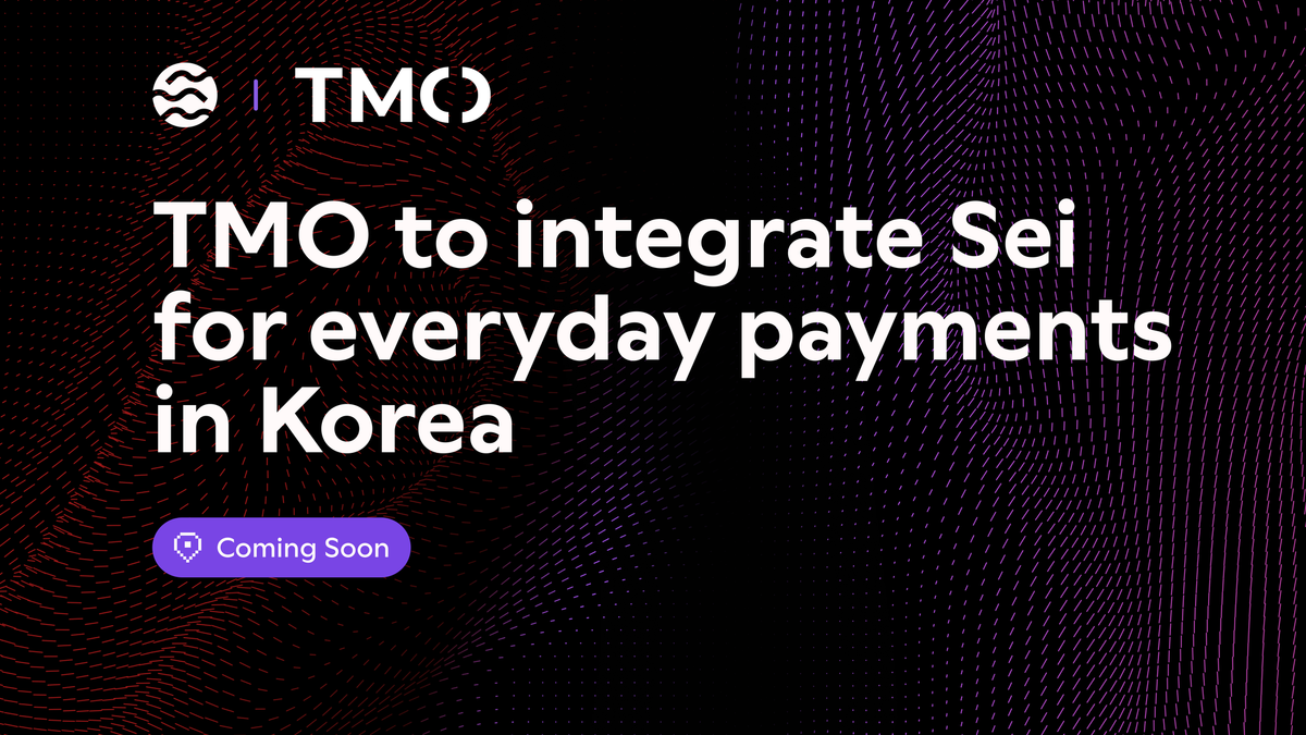TMO Labs Integrating with Sei Network to Bring Blockchain into Everyday Payments in Korea