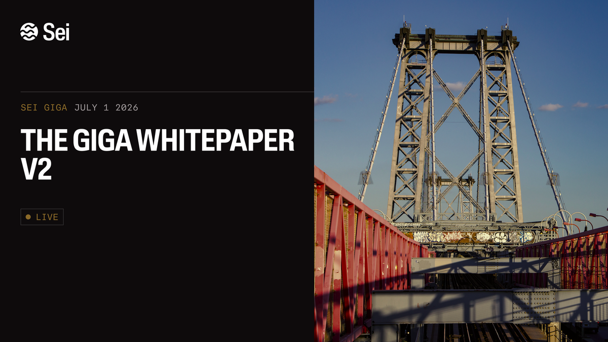 Sei Labs Publishes the Giga Whitepaper V2