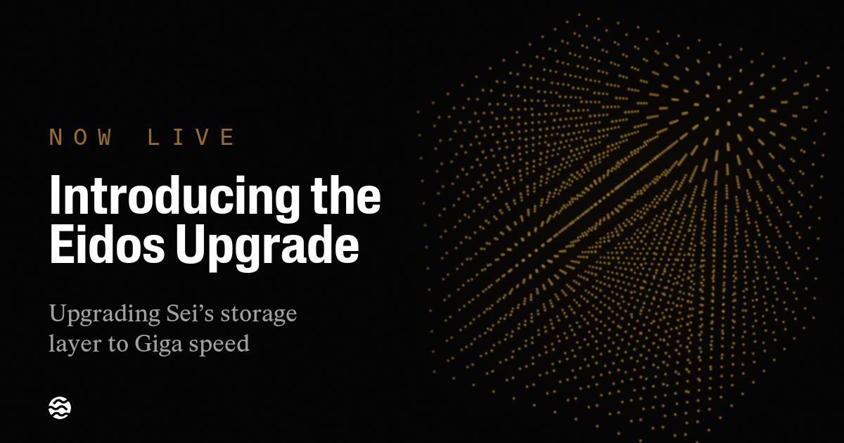 The Eidos Upgrade: replacing Sei’s storage database while the chain is running