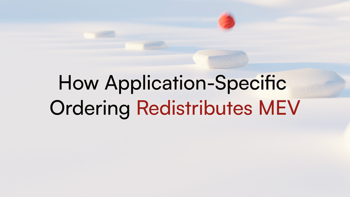How Application-Specific Ordering Redistributes MEV