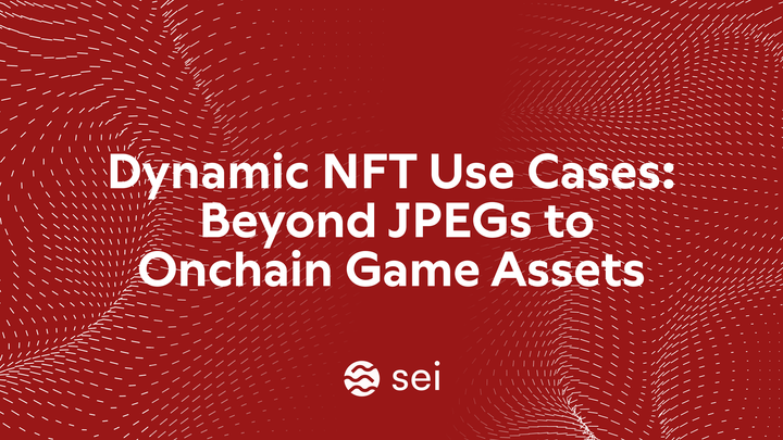 Dynamic NFT Use Cases: Beyond JPEGs to Onchain Game Assets
