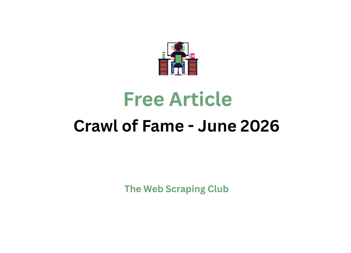 Crawl of Fame - June 2026