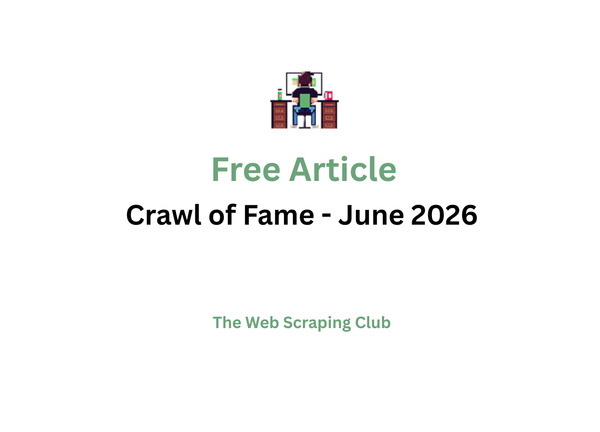 Crawl of Fame - June 2026
