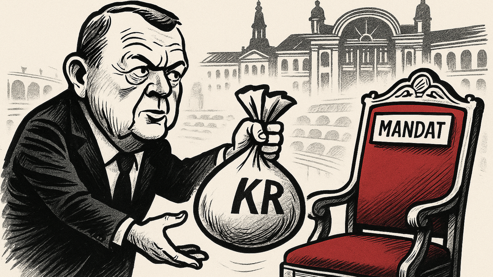 Hvad laver Lars Løkke i den kælder?