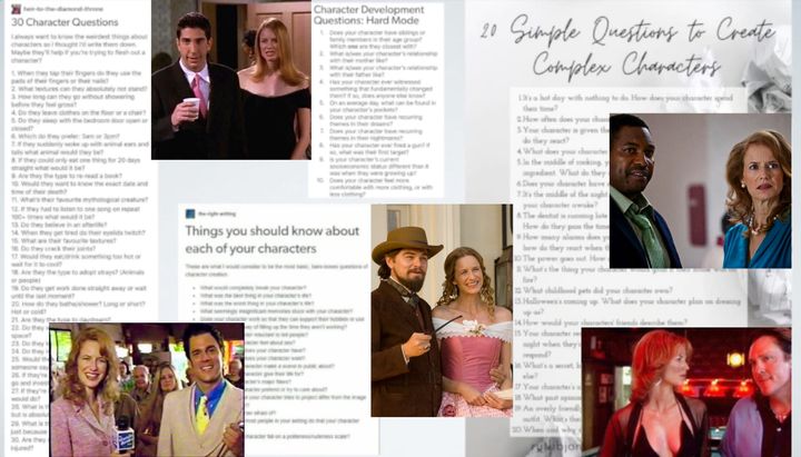Character development questions