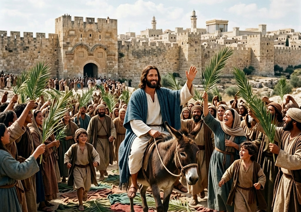 Luke 19: Jesus Comes to Jerusalem as King