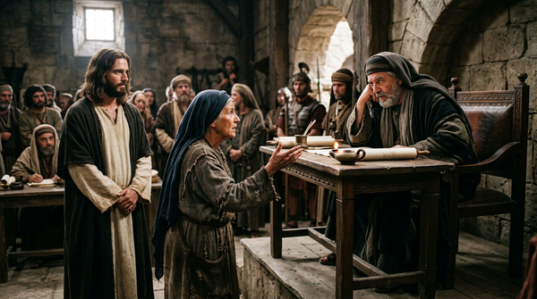 Luke 18: Parable of: The Persistent Widow