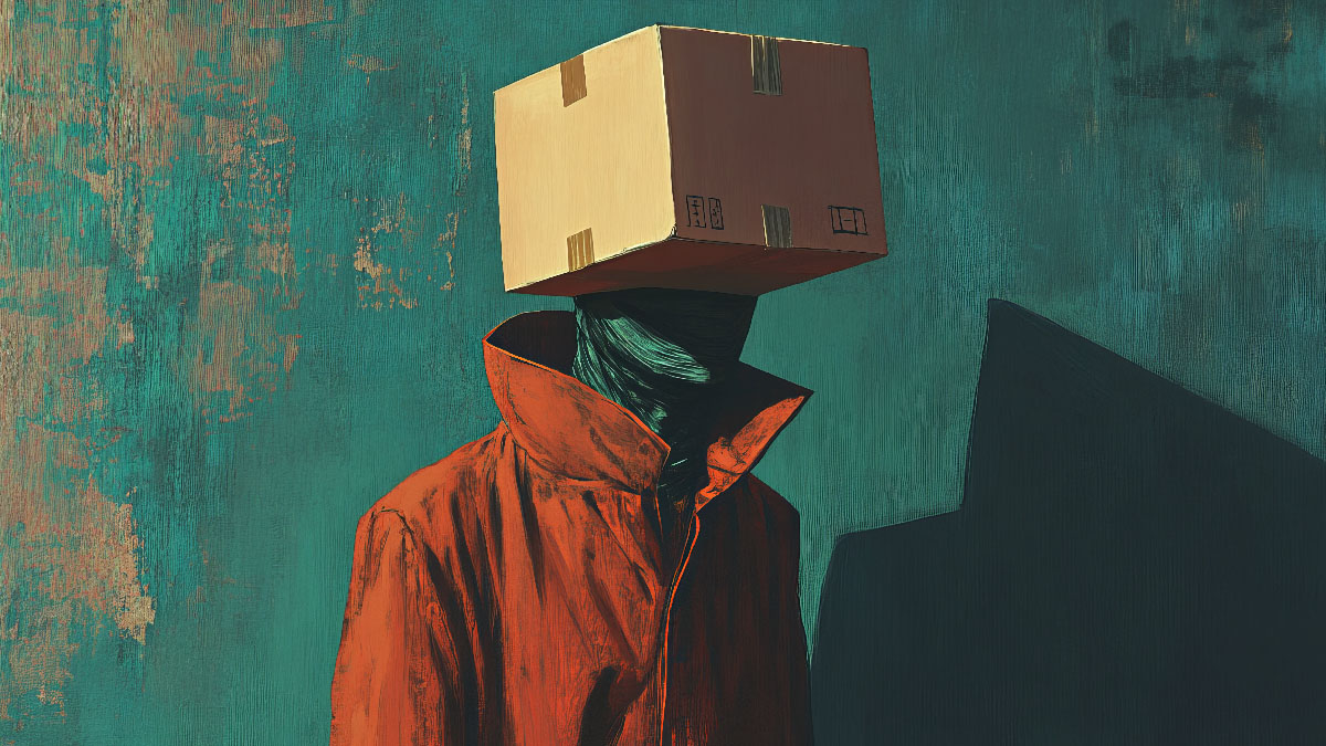 head in a box