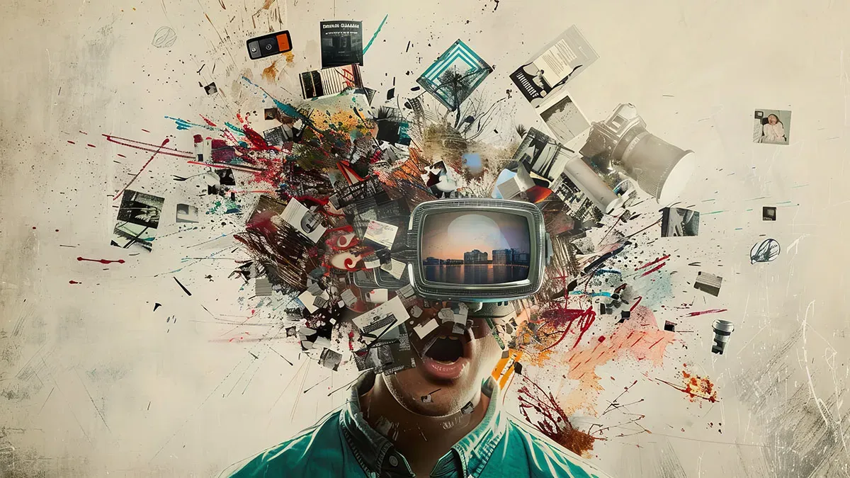 surreal brain illustration