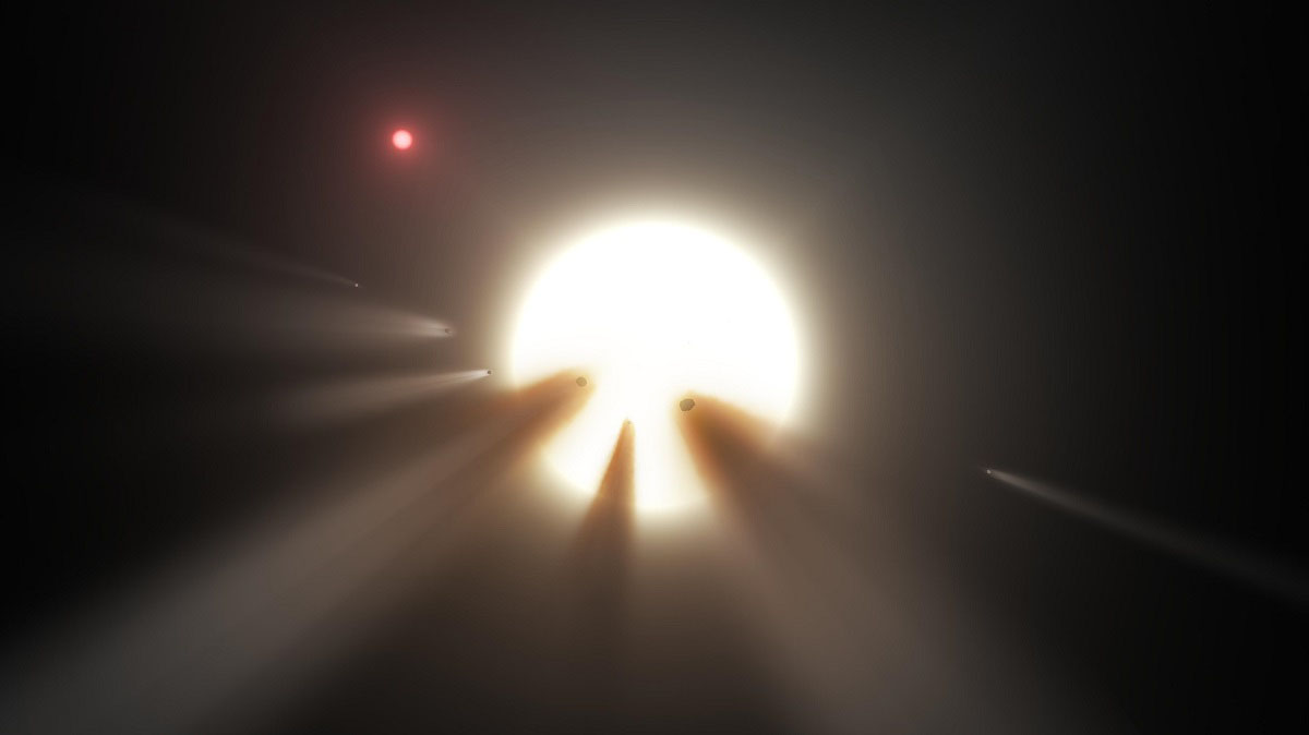 tabby's star comets