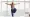 man doing yoga