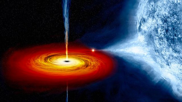 say, how far away is that black hole?