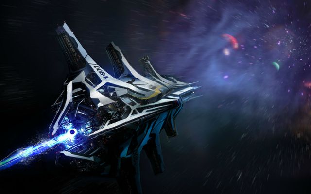 spaceships, now with black hole reactors?