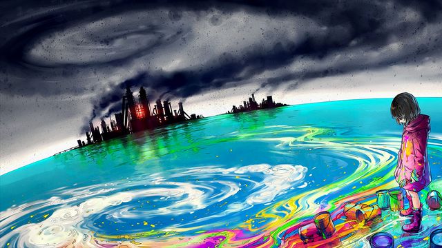 save the planet, have less kids?