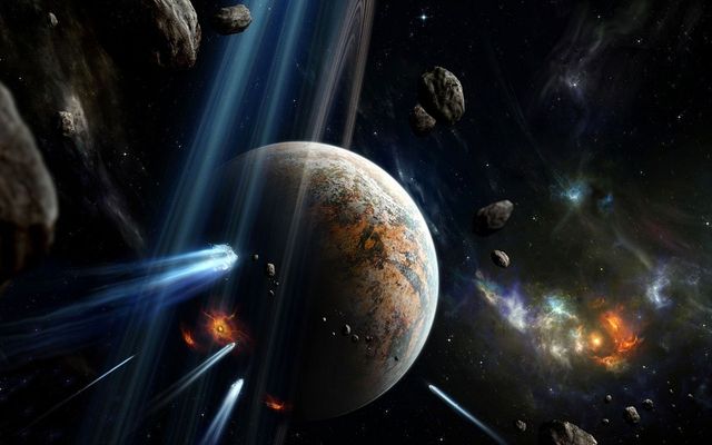 it's a comet! it's a meteor! no, it's a piece of rna!