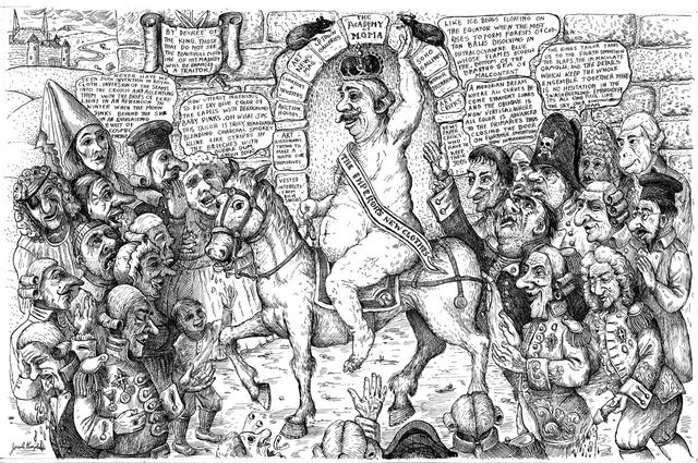 the man who made a real spectacle of himself