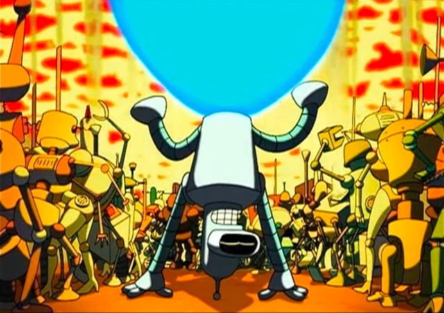 futurama's solution to global warming