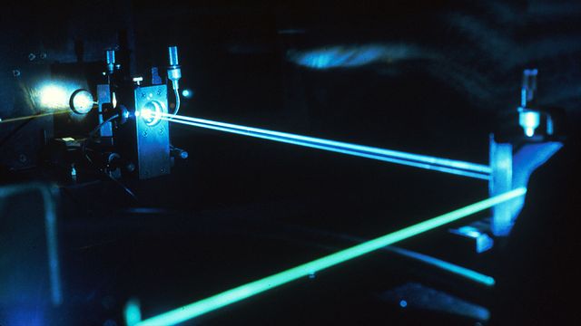 when lasers learn how to turn a corner…