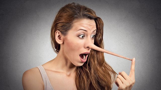 is it harder to lie online than in person?