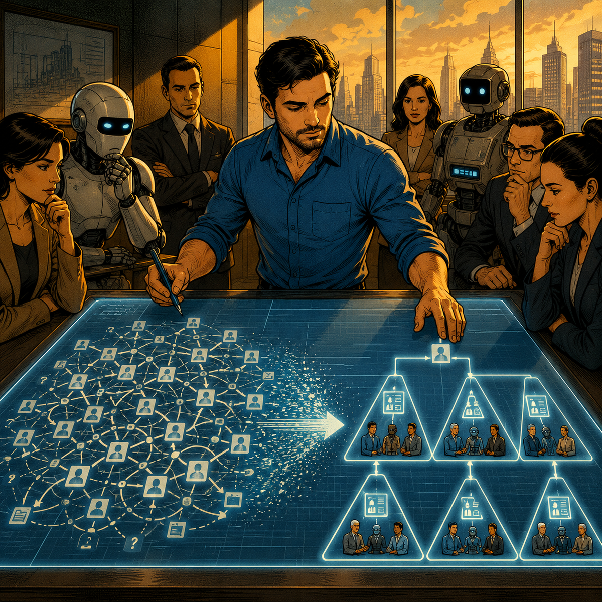 The Human Architecture of Agentic Teams: Why Scale Demands Smaller Footprints