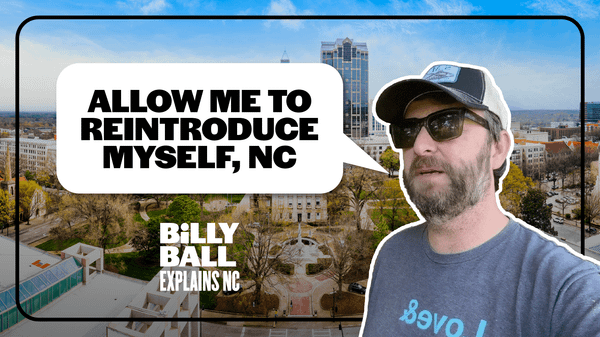 I'm gonna try to explain North Carolina