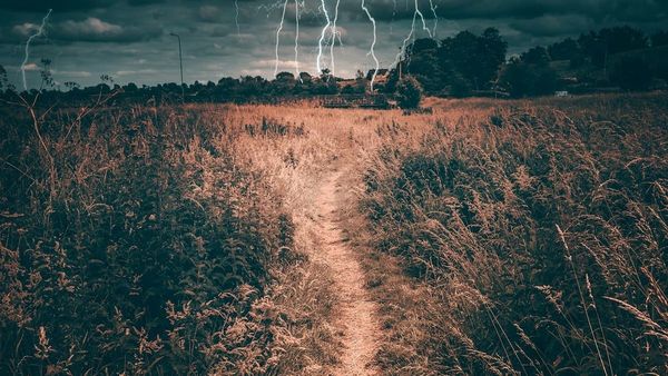 Dark storm clouds over a landscape — storm response readiness