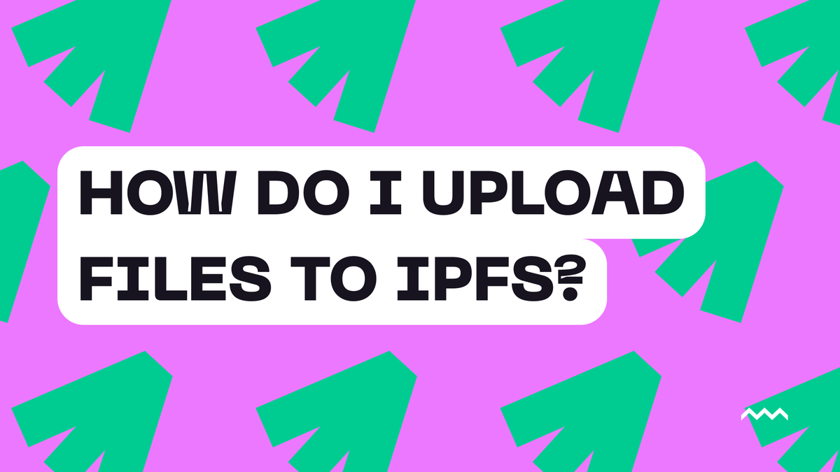 How do I upload files to IPFS?