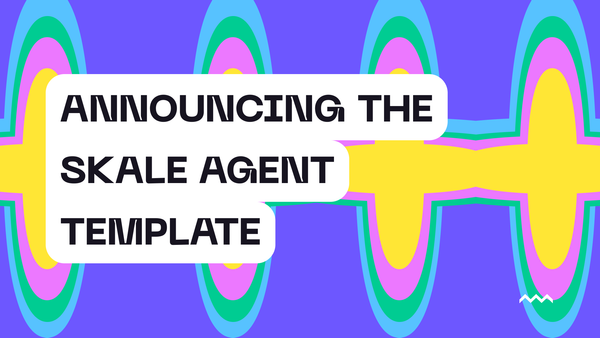 Announcing the SKALE Agent Template