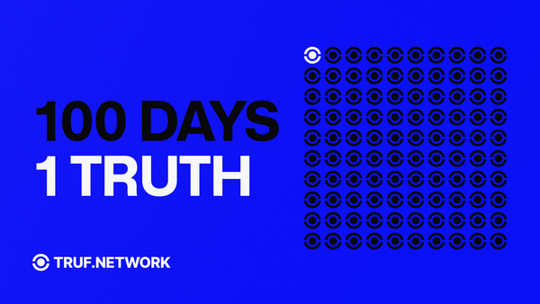 The 100 Days of TRUF Begins Now