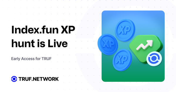 Index.fun XP hunt is Live -  TRUF Community Gets the First Map