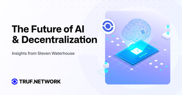 The Future of AI and Decentralization: Insights from Steven Waterhouse