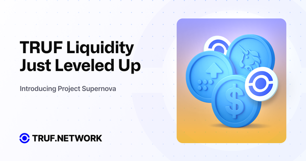 TRUF Liquidity Just Leveled Up