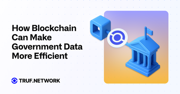 How Blockchain Can Make Government Data More Efficient