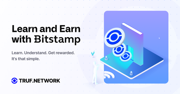 Earn Crypto While Learning About TRUF.NETWORK on Bitstamp