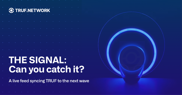 THE SIGNAL: Can you catch it?