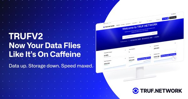 TRUFV2: Now Your Data Flies Like It’s On Caffeine
