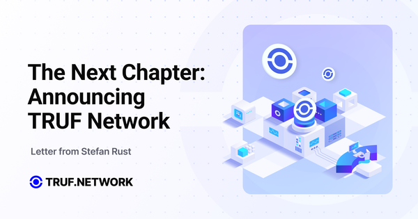 The Next Chapter: Announcing TRUF Network