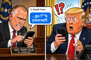Republican Senator Thom Tillis Goes Off On Trump!